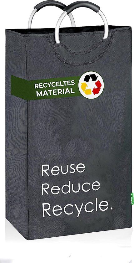 Recycleflesafscheider 75L - Grijs - XL