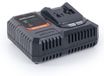 Chargeur rapide pour batteries lithium-ion 18V, adapté aux batteries d'une capacité de 2 à 8 Ah