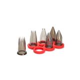 De Buyer STARTER set: 6 Tritan-doppen met houder