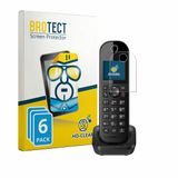 BROTECT - Screenprotector voor Panasonic KX-TGC463 - Folie Beschermfolie transparant 6 Stuks