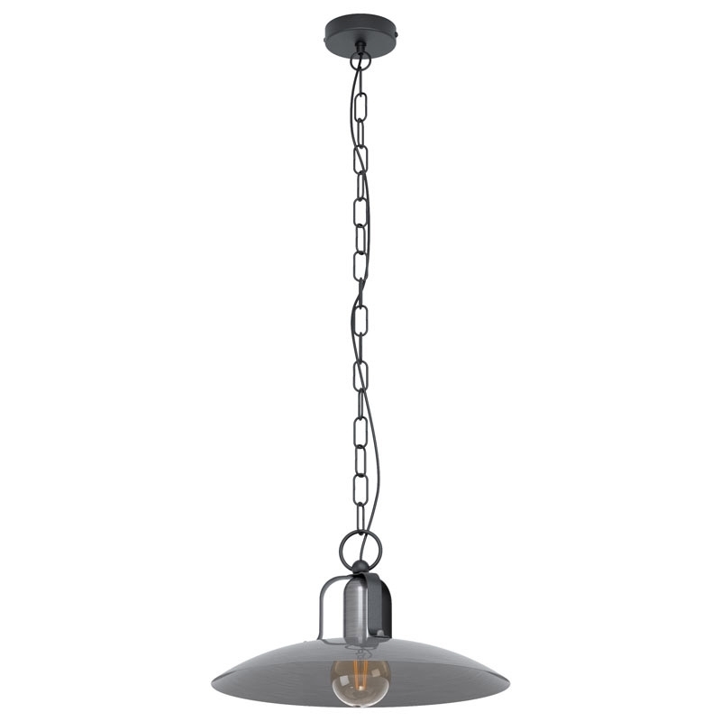 EGLO Hanglamp Kenilworth Zwart 43203