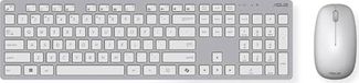 ASUS W5000 draadloos toetsenbord + muis set Copilot DE lay-out wit