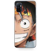 Oppo A32 Etui Monkey D. Luffy One piece Manga anime Maniacase