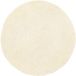 vidaXL Hoogpolig vloerkleed NAVARRA 200x200 cm polyester crèmekleurig