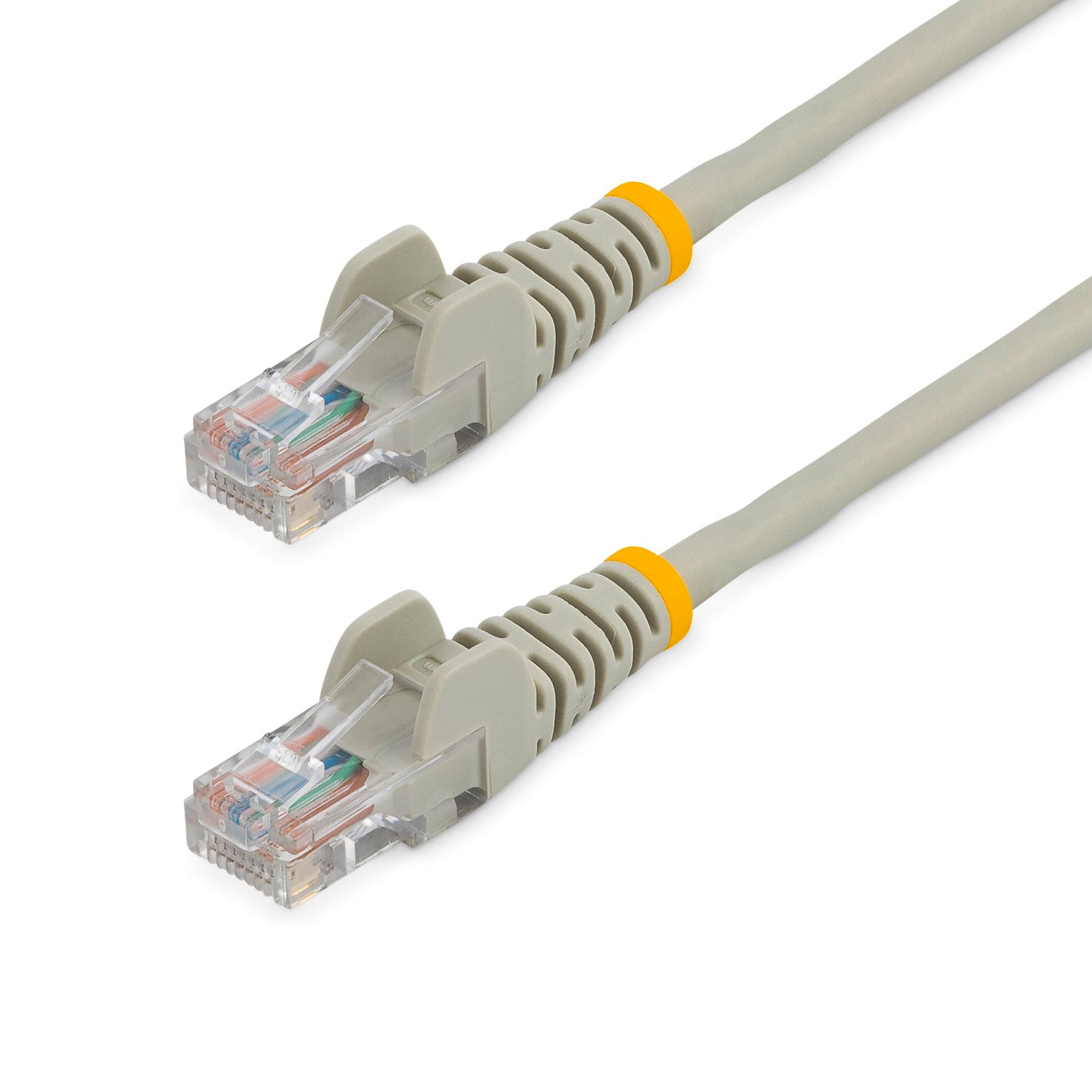 StarTech.com 10 ft Gray Snagless Category 5e (350 MHz) UTP Patch Cable