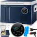 Kesser Compressor Koelbox 2in1 Dubbele Zone Koeler & Vriezer, Elektrische Vriesbox LED Touch Control 12/24 V 230V, Frigobox Koelen tot -20 °C voor Auto, Vrachtwagen, Kamperen - 49 Liter, Marineblauw / Lichtgrijs
