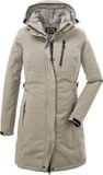 killtec KOW 165 WMN PRK dames Functionele parka, hell taupe, maat 42