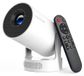 Mini projecteur - 4K - 8000 lumen - WiFi 6 et Bluetooth 5.4 - Vidéoprojecteur avec rotation 180°