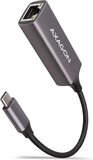 AXAGON ADE-TRC USB-C naar Gigabit Ethernet Adapter - Grijs