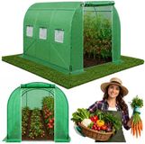 Lean Green tunnel UV pour légumes avec fenêtres 2x3 m 6m²