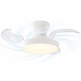 Evolar Plafondventilator met Verlichting - 71 cm - Stille Plafondlamp met Ventilator - Dimbaar Warm Wit Licht (LED) - EVO-CF3050WW