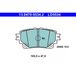 ATE Kit de plaquettes de frein, frein à disque 13.0470-5534.2 Lexus 04466-02430