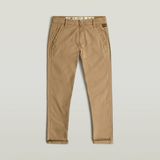 G-Star Kate Boyfriend Chino wmn Dames Joggingbroek Katoen Elastaan Boyfriend Fit Low Waist Safari W26 x L32