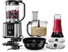 Klarstein Verosteel Keukenmachine met mixer – 1200 W multifunctionele keukenmachine, 2-liter kom, 1,75-liter mixer, 10 snelheden, 6 programma's, sapcentrifuge & vleesmolen