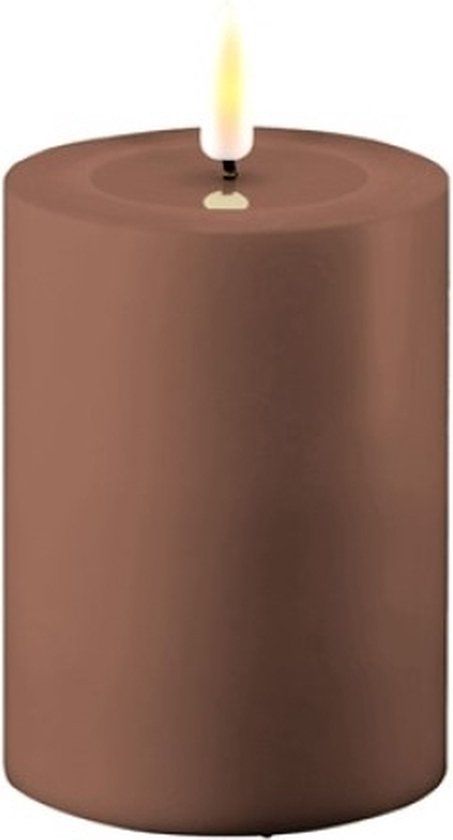 Deluxe Homeart LED Stompkaars - Buiten - Mokka - 7,5 x 10 cm