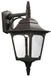 Elstead Lighting Applique murale d'extérieur LED Chapel | 1X E27 Max 60W | IP44 | Dimmable | Noir