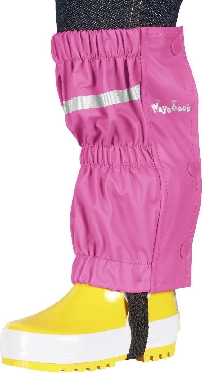 Playshoes waterdichte beenkappen met rits roze