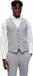 SELECTED Liam Gilet Coupe Ajustée Gris IT48-EU48