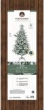 Everlands Allison kunstkerstboom dia. 112-H180 cm groen/wit