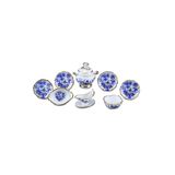 Zwiebel Gold Miniatuur serviesset pour maisons de poupées et collectionneurs