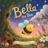 Bella the Bee and Nature’s Little Clues A Calm Children’s Storybook and Coloring Book About Weather, Animals, Stars, Outdoor Exploration, and Low-Stimulating Nature Activities
