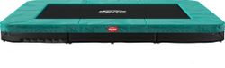 BERG SPORTS Ultim Favorit InGround 280 Trampoline - AirFlow Springdoek - Groen