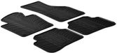 Gledring Rubbermatten Volkswagen Passat 2010-2014 & Volkswagen Passat CC (T Profiel 4-delig + Montageclips