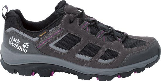 Jack Wolfskin Vojo 3 Texapore Low Women's Hiking Shoes - Dark Steel Purple - Size 39.5