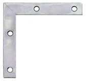 Alberts 848996 meubelhoek | sendzimir verzinkt | 75 x 75 x 12 mm | Set van 40