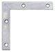 Alberts 848996 meubelhoek | sendzimir verzinkt | 75 x 75 x 12 mm | Set van 40