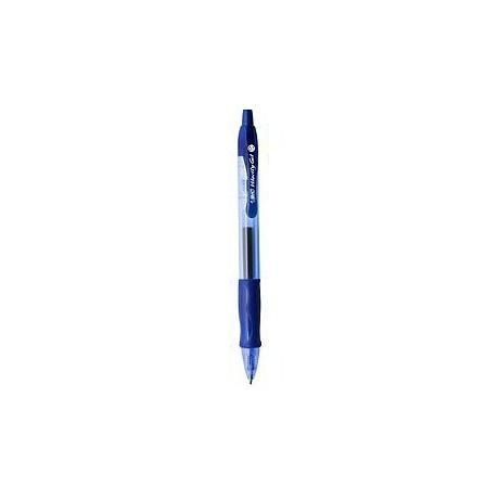 BIC 829158 - Balpen - blauw, transparant - 12 stuks