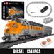 EMD F7 WP locomotive diesel, modèle 12018 - Modèle de blocs de construction - Télécommande - Batterie au lithium - Petits blocs de construction - À partir de 14 ans - Emballage d'origine