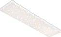 Briloner LED Plafonniére plafondlamp dimbaar met lichtrand sterrendecoratie incl. afstandsbediening kleurtemperatuurregeling 38 Watt 3.800 lumen wit