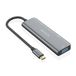 AISENS A109-0764 interface hub USB 3.2 Gen 2 (3.1 Gen 2) Type-C 10000 Mbit/s Grijs