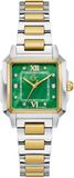 Gc Gc Squarecut Lady Mid Size Metal Analoog Quartzhorloge Zilverkleurig En Goudkleurig Kast Gemaakt Van 100% Roestvrij Staal En Een Armband Van 100% Roestvrij Staal 32 Z72001L1, Z72002L9