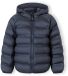 Minoti Zomerjas Jongens Gewatteerd met Capuchon - Puffer - Donkerblauw