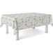 ECOMMERC3 Wasdoek tafelkleed, 240 x 140 cm, vlekafstotend, tafelzeil, palmito-beige