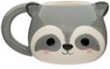 Puckator Mok met oor Wasbeer Aardewerk 200 ml