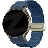 Bandz Samsung Galaxy Watch 6 - 40mm gevlochten band 'Easy fit' (blauw)