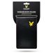 Lyle and Scott Premium lederen Yardage Boekenhouder, golfgeschenken, tweekleurige golfscorekaarthouder met potloodsleuf, elastische banden, stiksels - ideaal golfgeschenkaccessoire