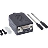 InLine 92501G kabel-connector Terminal block / D-Sub 9 Zwart