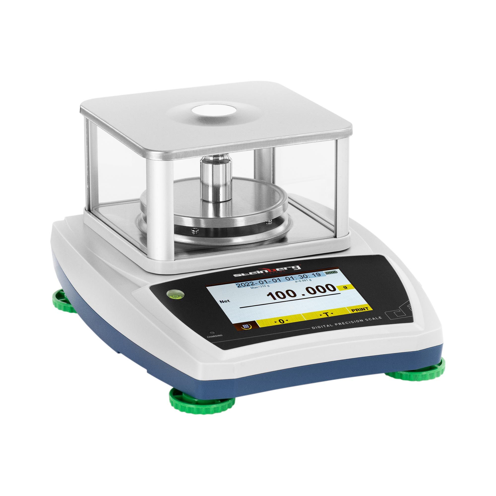Steinberg Systems SBS-KW-1000/10G Kraanweegschaal - 1.000 kg / 0,5 kg - LCD - Aluminium