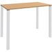Table haute Gaya 4 pieds L120xH105xP60 cm