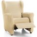 ECOMMERC3 Elastische en extra zachte hoes voor relaxstoel, kleur: beige, verstelbaar, 100% Made in Spain