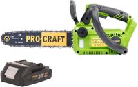 Procraft PKA42Libb accu kettingzaag 20 V 304 mm borstelloos + 1x accu 2,0 Ah
