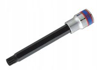 King Tony Spline-bit Dop 1/2" M14 x 140 mm - Extra lang