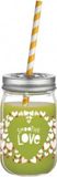 Merkloos / Sans marque Ritzenhoff Make It, Take It Smoothieglas Love - 001