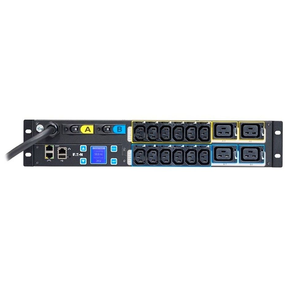 Eaton EMIH06 - Energiedistributie-eenheid (PDU) - Zwart