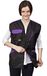 DINGO Hondentrainingsvest voor sport, behendigheid, ophalen, gehoorzaamheid, waterdicht, vele zakken voor het dragen van speelgoed en snacks, 2-weg rits trekkoord taille violet vibes L maat 16411-2