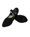 Capezio Stella Canvas Ballet Shoe - Child, Zwart, 11 W